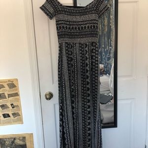 Target maxi dress off the shoulder
